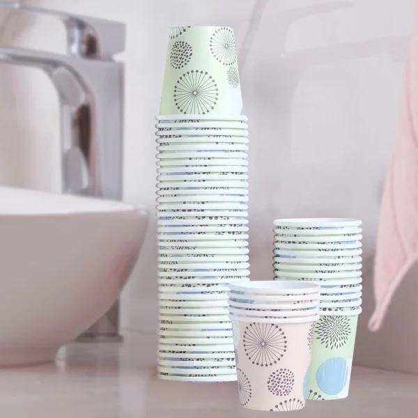Lamosi Paper Cups Disposable Mouthwash Cups Small Cups 3 oz 300 Count