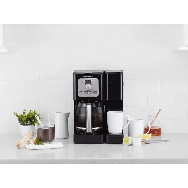 Cuisinart 12 Cup Programmable Single-Serve Brewer, Black, SS-12