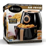 As Seen on TV Gotham Steel Air Fryer XL 3.8 Liter with Rapid Air Technology for Oil Free Healthy Cooking Adjustable Temperature Control with Auto Shutoff