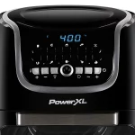 PowerXL Vortex Air Fryer Pro Plus 10 Quart Capacity, Black, 1700 Watts,