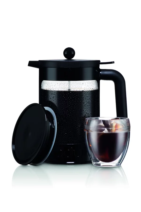 Bodum Bean Cold Brew Press and Iced Coffee Maker, 51 Ounce, Black