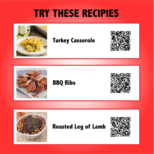 Handi-Foil Aluminum Foil Giant All Purpose Pan with Lid, 1 Count 13.5" x 9.625" x 2.75"
