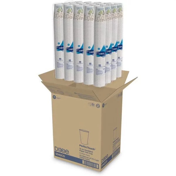 Dixie, DXE5342CDPK, PerfecTouch Coffee Haze Hot Cups, 50 / Pack, 12 oz