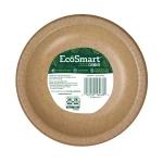 EcoSmart by Dixie Disposable Paper Bowls, Brown, 20 Ounce, 25 Count