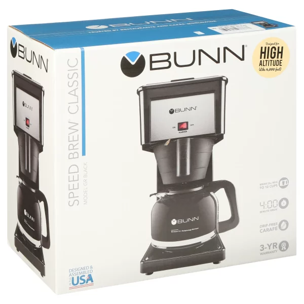 BUNN GRB High Altitude 10-Cup Drip Coffee Maker (Condition: New)