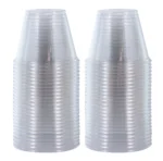 Solo Disposable Plastic Cups, Clear, 9oz, 50 Count