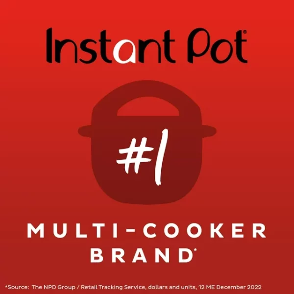 Instant Pot Pro 6-Quart Electric Pressure Cooker, 10-in-1 Slow Cooker, Rice/Grain Cooker, Steamer, Sauté, Sous Vide, Yogurt Maker, Sterilizer and Warmer