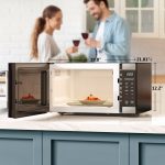 Hamilton Beach 1.6 Cu ft Sensor Cook Countertop Microwave Oven in Stainless Steel, New