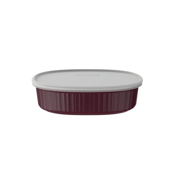 French Colors 12-Piece Bakeware Set, Cabernet