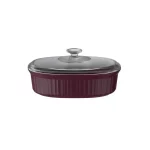 French Colors 12-Piece Bakeware Set, Cabernet