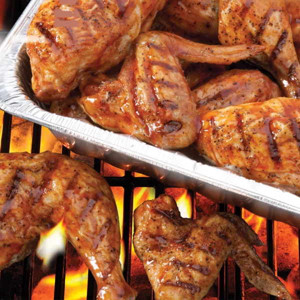 Handi-Foil Aluminum Foil Extra Deep King Roaster Baker, 2 Piece