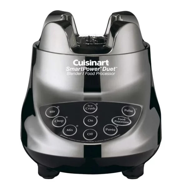 Cuisinart Smartpower Duet /Food Processor 7 Speed Blender Brushed Chrome (BFP-703BC)