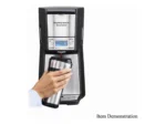 Hamilton Beach 48465 Black/Steel BrewStation Summit Ultra 12 Cup Coffeemaker