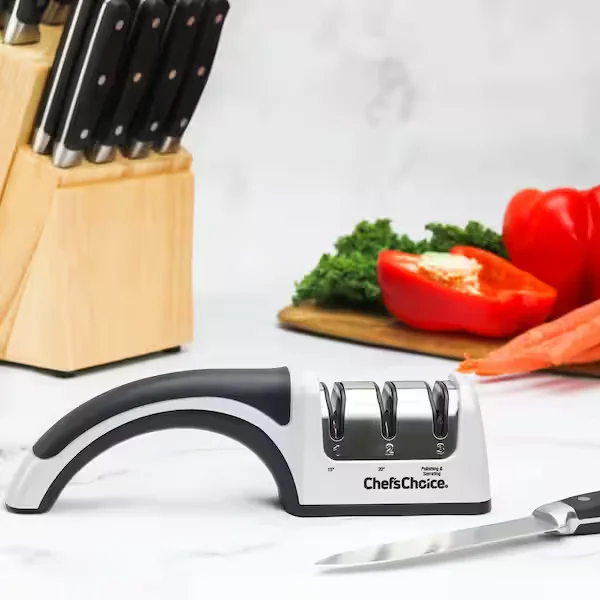 M4643 Pronto Pro AngleSelect Diamond Hone 3-Stage Manual Sharpener (15°/20°)