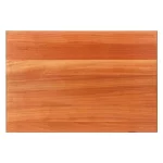 18 in. x 12 in. Rectangle Cherry Wood Reversible Cutting Board Block with Handles