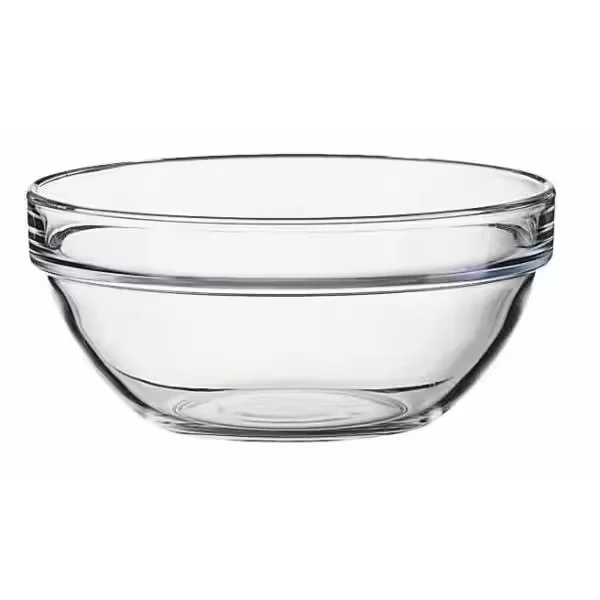 Stackable 10-Piece Glass Mixing Bowl Set
