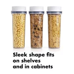 Good Grips 3.4 qt. Medium POP Cereal Dispenser with Airtight Lid (3-Pack)