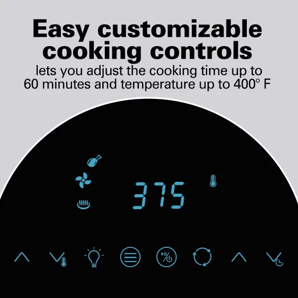 Hamilton Beach 11 Liter Air Fryer Oven with Rotisserie and Rotating Basket