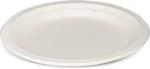 Comfy Package 9? Compostable Round Paper Plates Heavy Duty Plate, 250-Pack