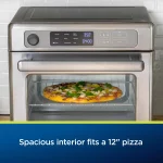 Oster Digital RapidCrisp™ Air Fryer Oven, 9-Function Countertop Oven with Convection