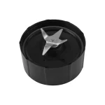 Mainstays Black Single-Serve Blender with 1 Travel Lid, 16 oz, New