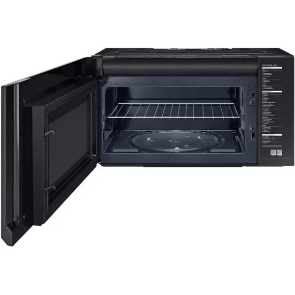 Samsung 2.1 Cu. Ft. Over The Range Microwave with Sensor Cooking in Black Stainless Steel