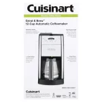 Cuisinart Grind & Brew™ 12 Cup Automatic Coffeemaker, Silver