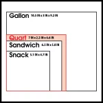 Great Value Fresh Seal Slider Zipper Bags, Gallon Storage, 40 Count