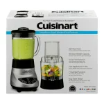 Cuisinart Smartpower Duet /Food Processor 7 Speed Blender Brushed Chrome (BFP-703BC)