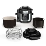 Ninja® Foodi™ TenderCrisp 9-in-1 8-Quart Deluxe XL Pressure Cooker, Stainless Steel FD401