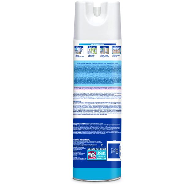 Lysol Disinfectant Spray, Sanitizing and Antibacterial Spray, For Disinfecting and Deodorizing, Crisp Linen, 19 Fl. Oz (Pack of 2)