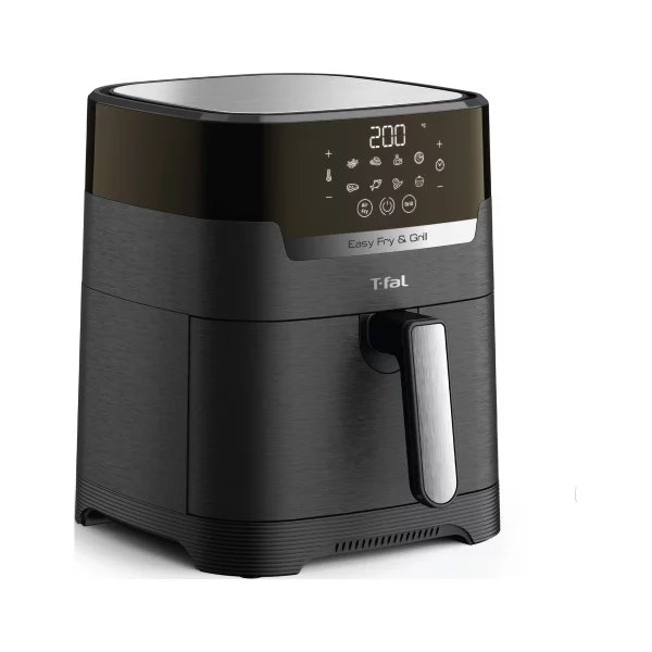 T-fal Easy Fry & Grill XL 2-in-1 Air Fryer Combo, 4.4 quart