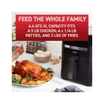 T-fal Easy Fry & Grill XL 2-in-1 Air Fryer Combo, 4.4 quart