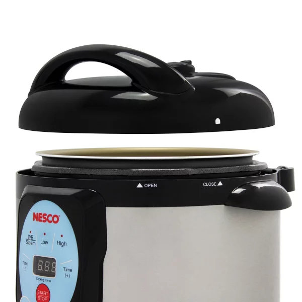 NESCO® NPC-9 9.5 Qt. Electric Smart Pressure Cooker and Canner