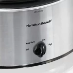 Hamilton Beach 5-Quart Portable Slow Cooker | Model# 33156