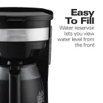 Hamilton Beach 14 Cup Programmable Coffee Maker, Black, 46295