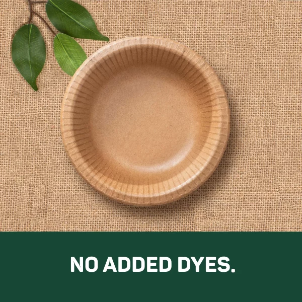 EcoSmart by Dixie Disposable Paper Bowls, Brown, 20 Ounce, 25 Count