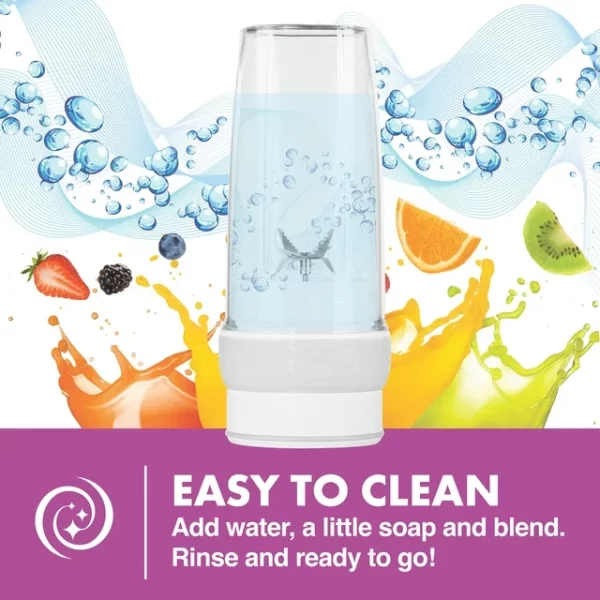 Bionic Blade Blender Portable Blender Powerful Cordless Blender with Travel Bottle New 6 Pieces