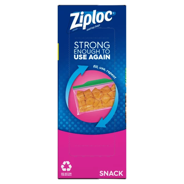 Ziploc® Brand Snack Bags, 90 Count