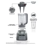 Ninja TWISTi, HIGH-SPEED Blender DUO 3 Preset Auto-iQ Programs, 34 oz. Pitcher Capacity, SS150