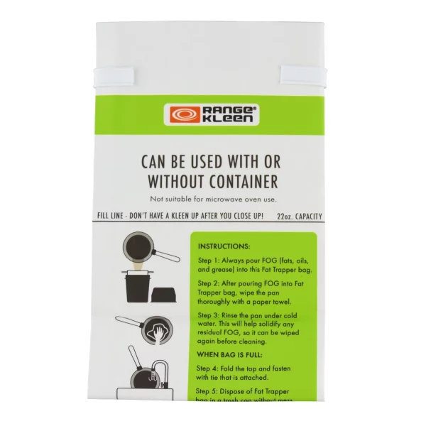 Range Kleen Disposable Fat Trapper Refill Bags - 10 Pk