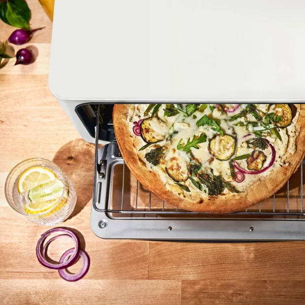 Beautiful Infrared Air Fry Toaster Oven, 9-Slice, 1800 W, White Icing by Drew Barrymore