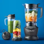 Nutribullet 1200 Watts 64 oz. Full-Size Blender Combo NBF50500, Dark Gray. (Condition: New)
