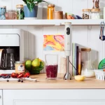 Beautiful 2-Speed Immersion Blender with Chopper & Measuring Cup, White Icing by Drew Barrymore