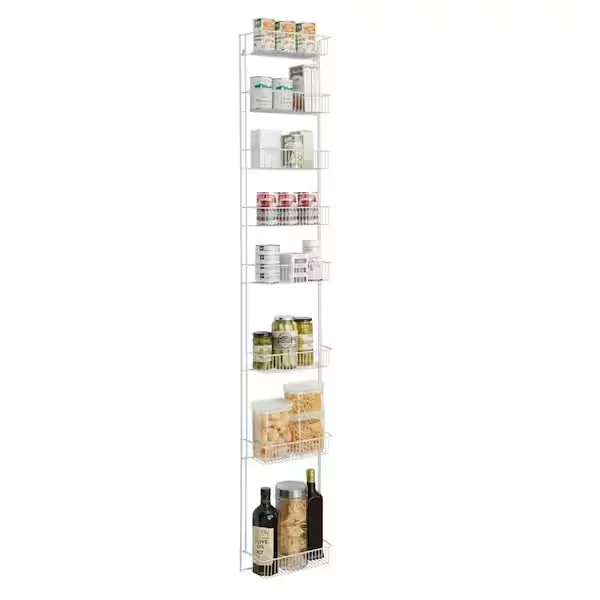 8 Tier Rack - 12 in. W x 72 in. H x 5 in. D