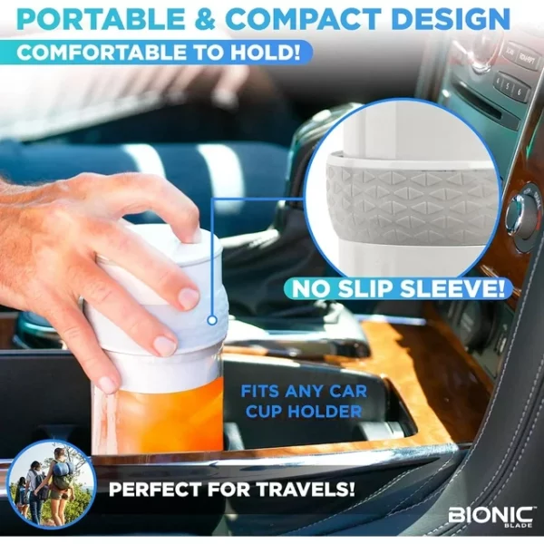 Bionic Blade Blender Portable Blender Powerful Cordless Blender with Travel Bottle New 6 Pieces