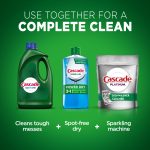 Cascade Complete Gel Dishwasher Detergent, Fresh Scent, 120 fl oz