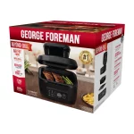 George Foreman Beyond Grill 7in1 Electric Indoor Grill and 6 Qt Air Fryer, Black, MCAFD800D