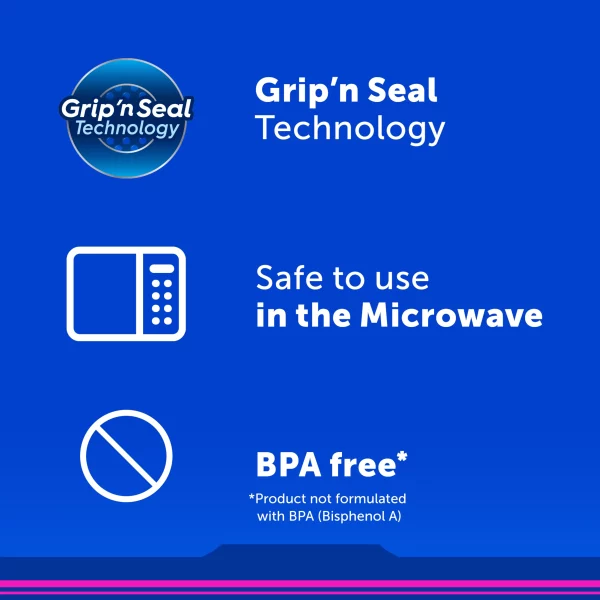 Ziploc® Brand Freezer Bags with New Stay Open Design, Gallon, 60, Patented Stand-up Bottom, Easy to Fill Freezer Bag, Unloc a Free Set of Hands in the Kitchen, Microwave Safe, BPA Free