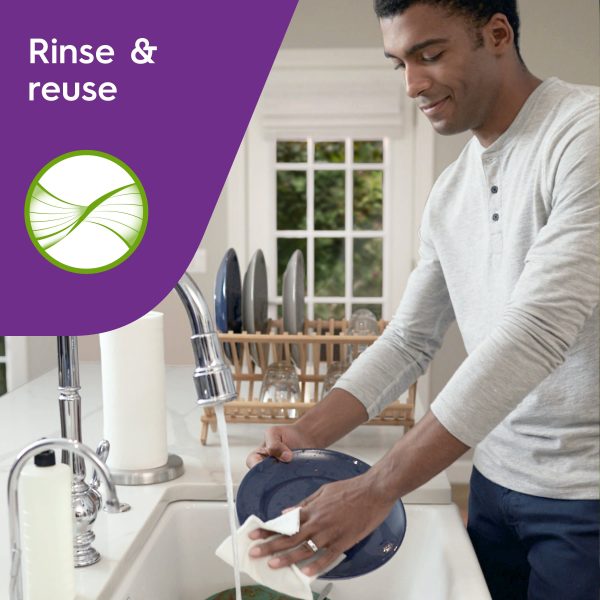 Viva Signature Cloth Paper Towels, 6 Double Rolls, 94 Sheets per Roll (564 Total)